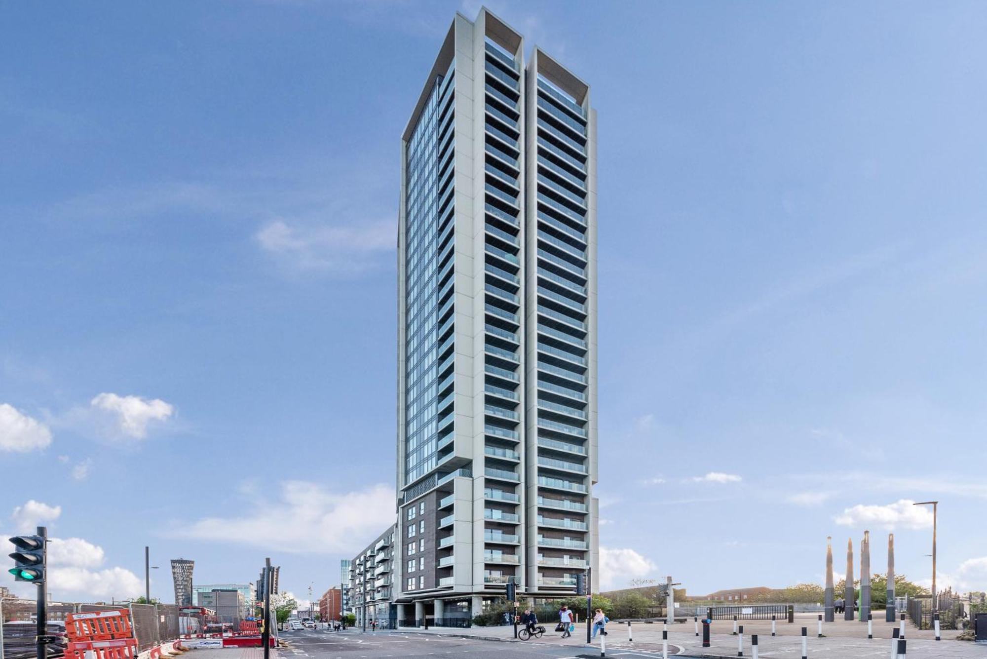 Riverside 2 Bedroom Stratford London Exterior foto